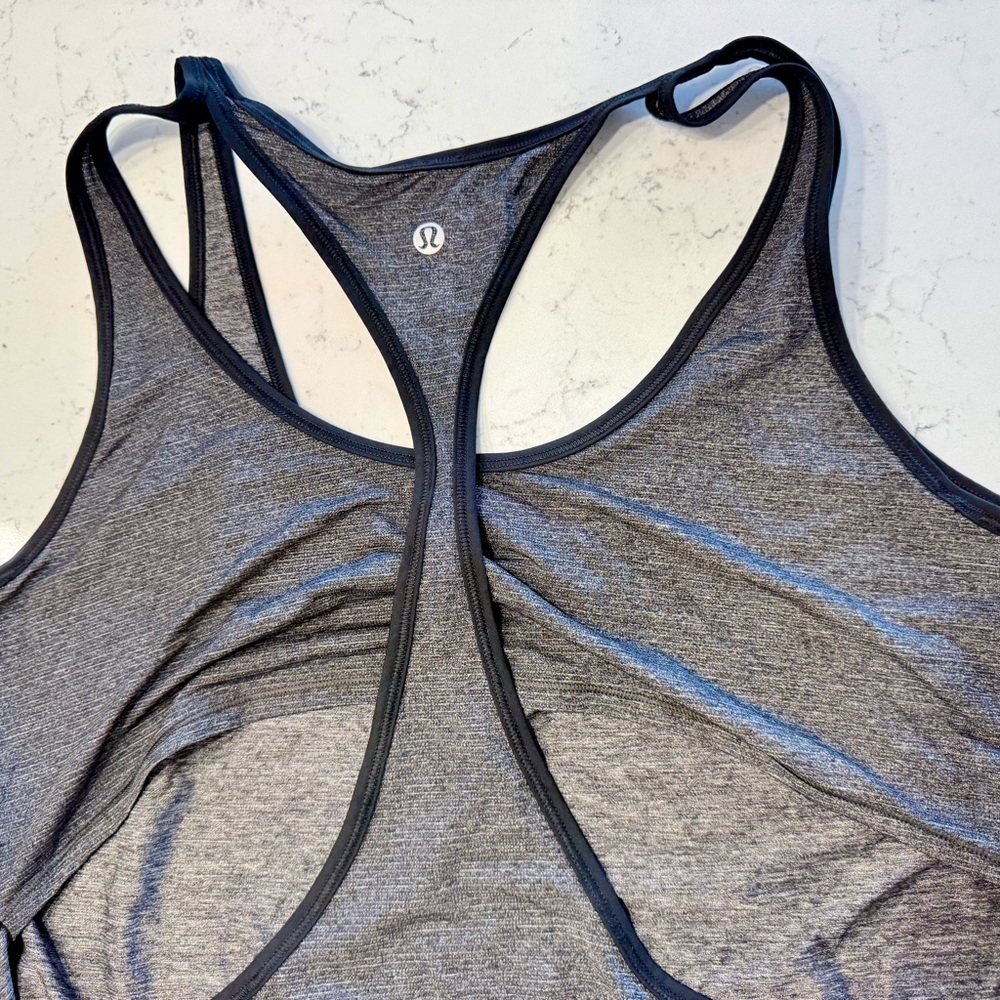 lululemon athletica Gray Tank Top